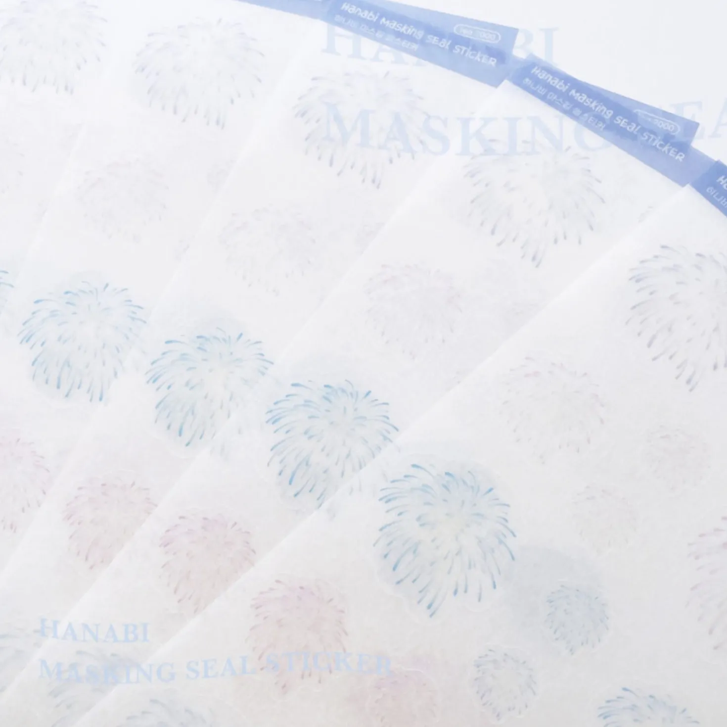 Masking Seal Paper Sticker