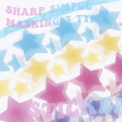 Masking Seal Paper Sticker