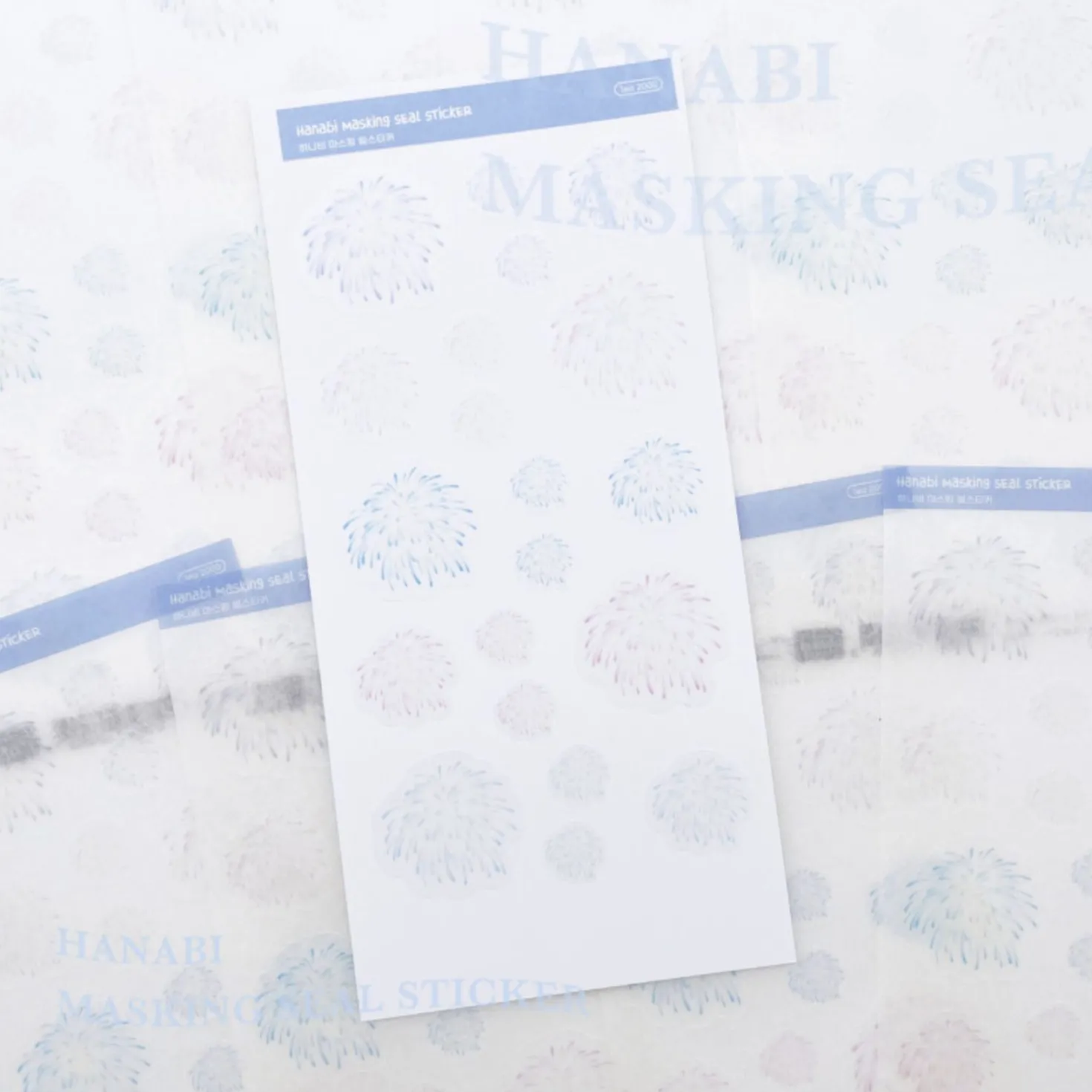 Masking Seal Paper Sticker