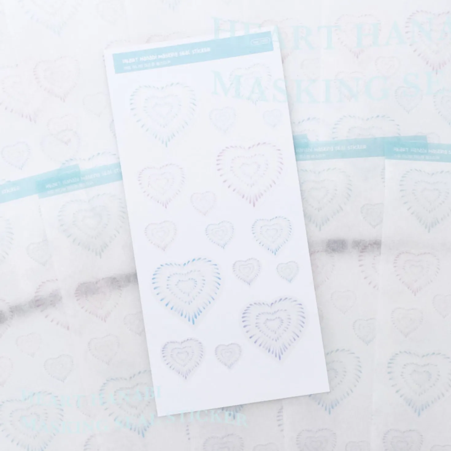 Masking Seal Paper Sticker