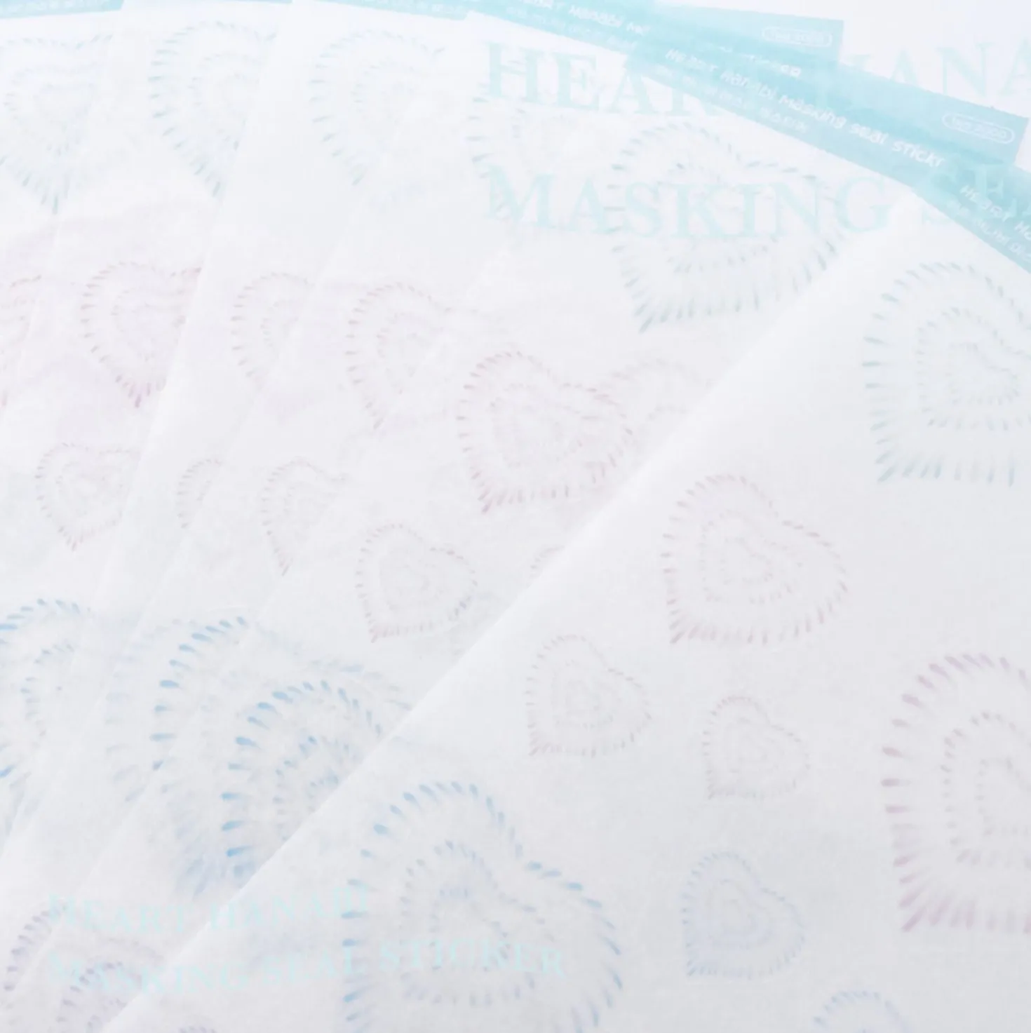 Masking Seal Paper Sticker