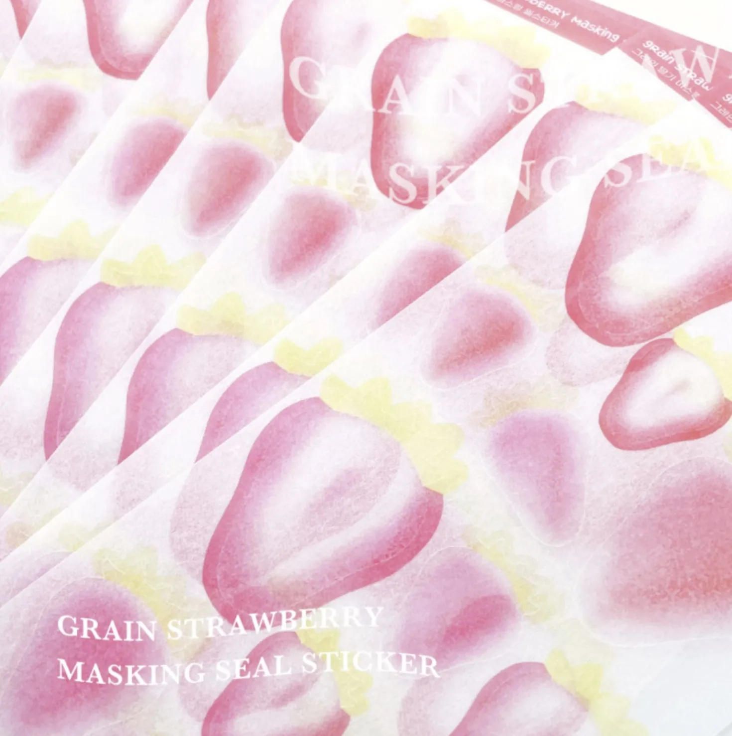 Masking Seal Paper Sticker