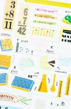 Math Graphic Deco Sticker