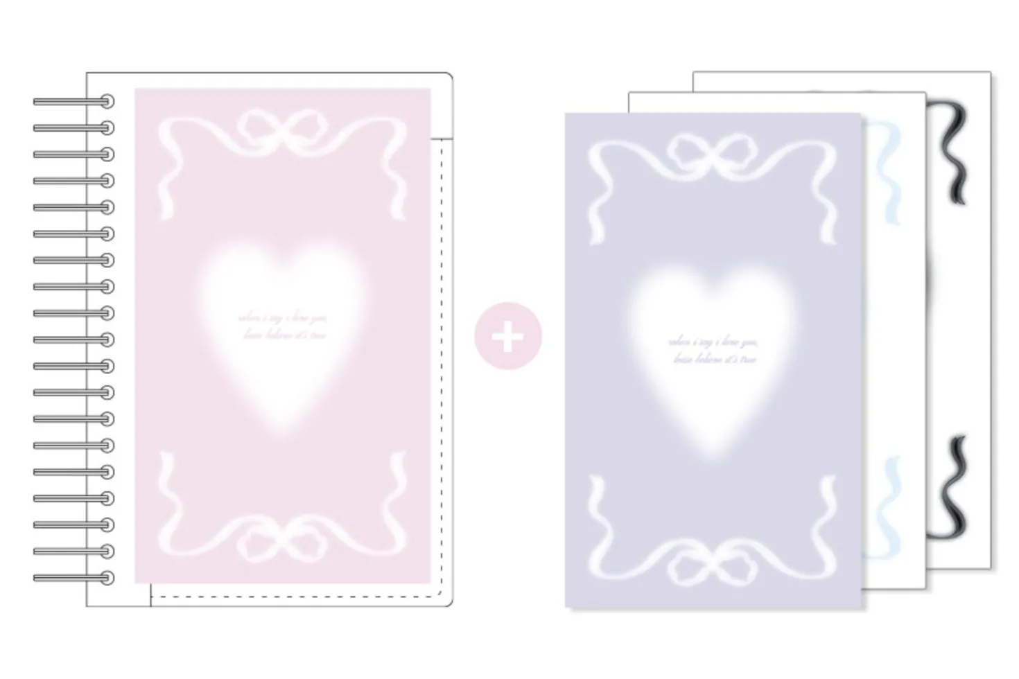 Medium Adorable Double-sided Sticker Book