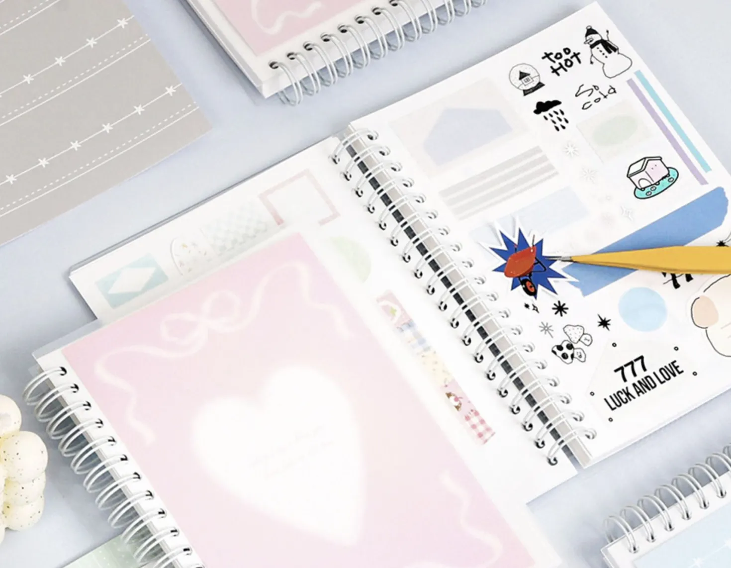 Medium Adorable Double-sided Sticker Book