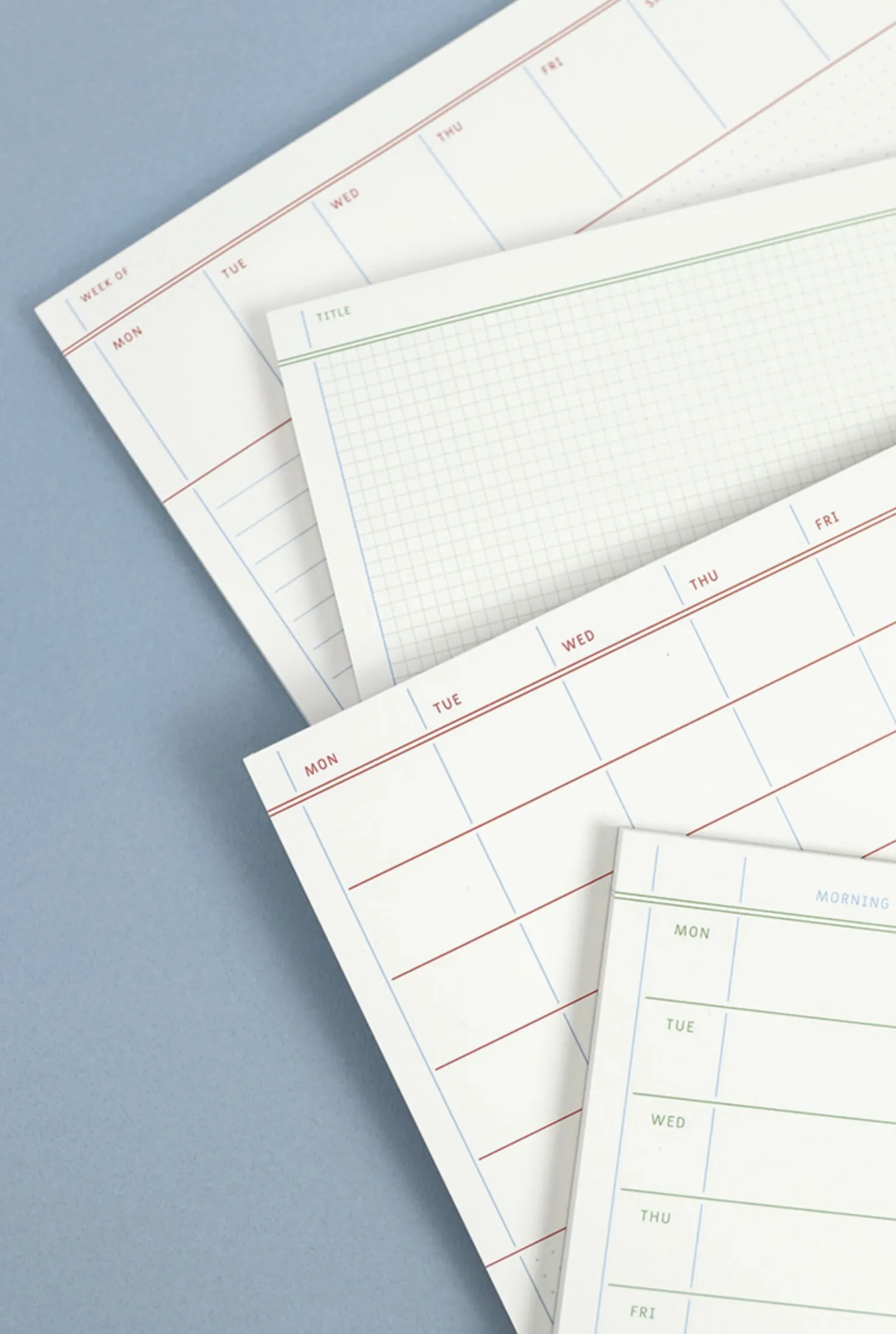 Medium A5 Flat Notepad