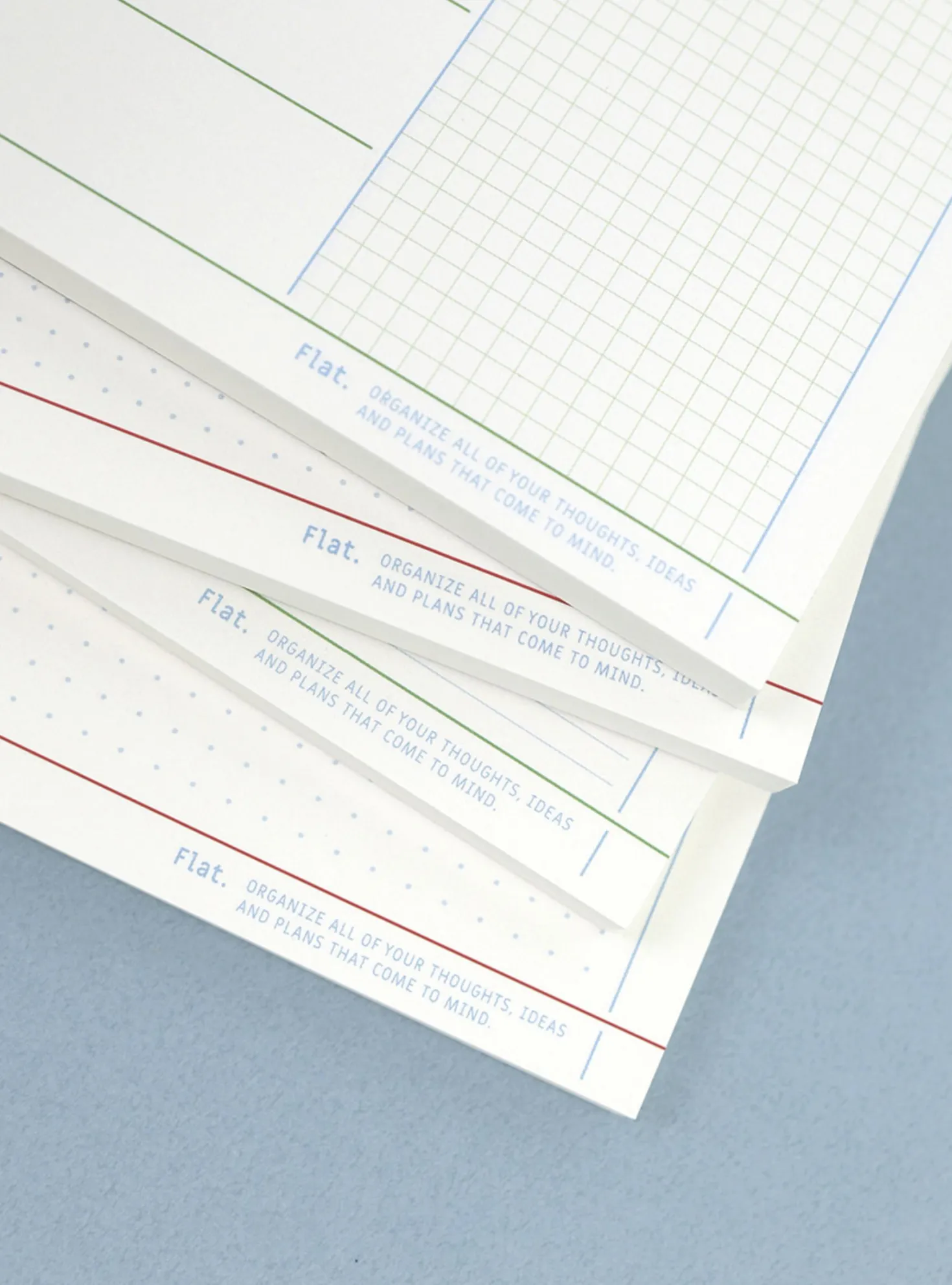 Medium A5 Flat Notepad