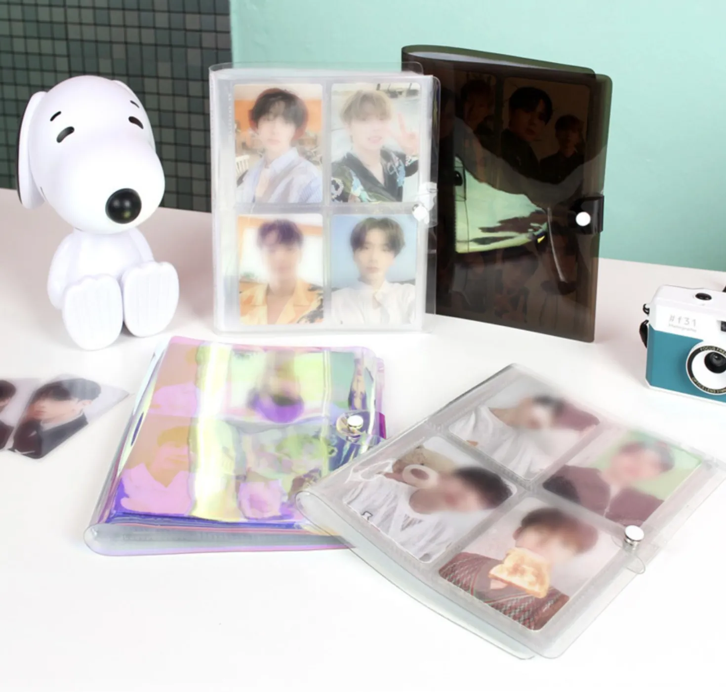 Medium Button PVC Instax Mini Album