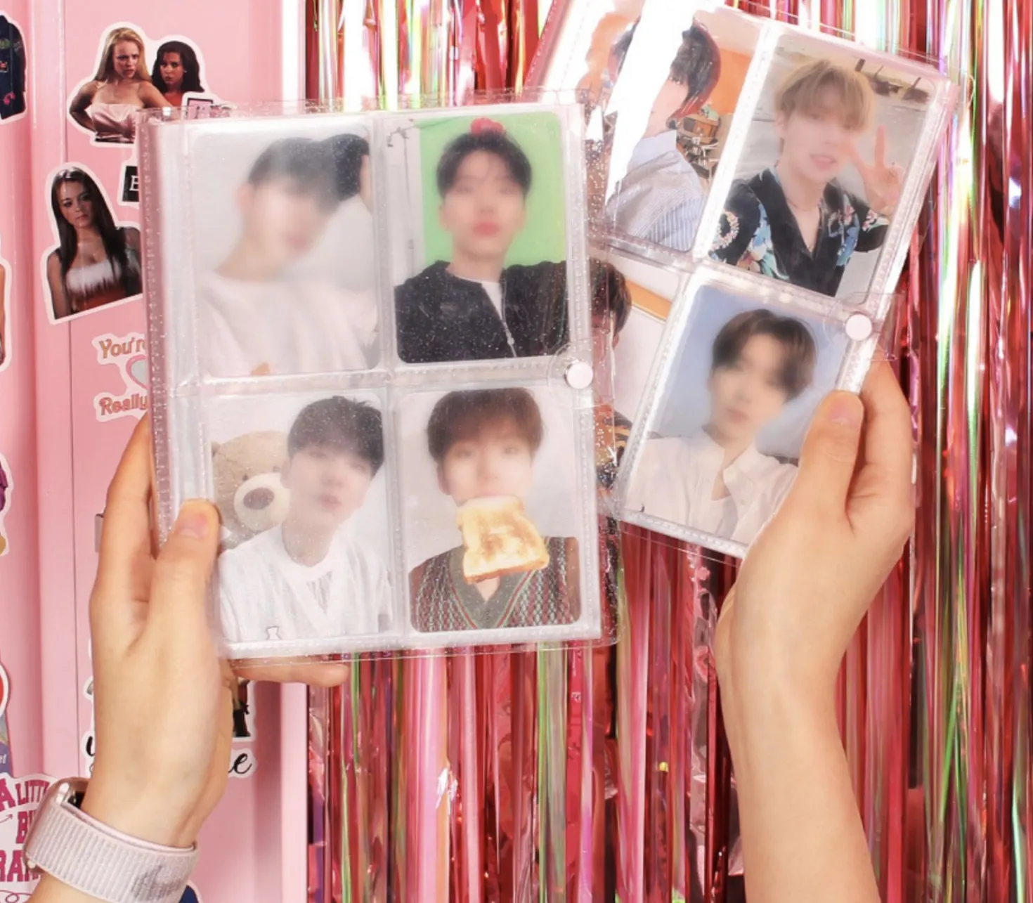 Medium Button PVC Instax Mini Album