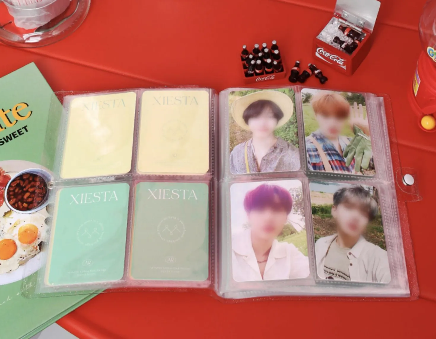 Medium Button PVC Instax Mini Album