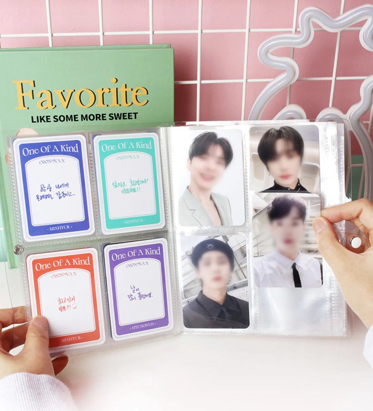 Medium Button PVC Instax Mini Album