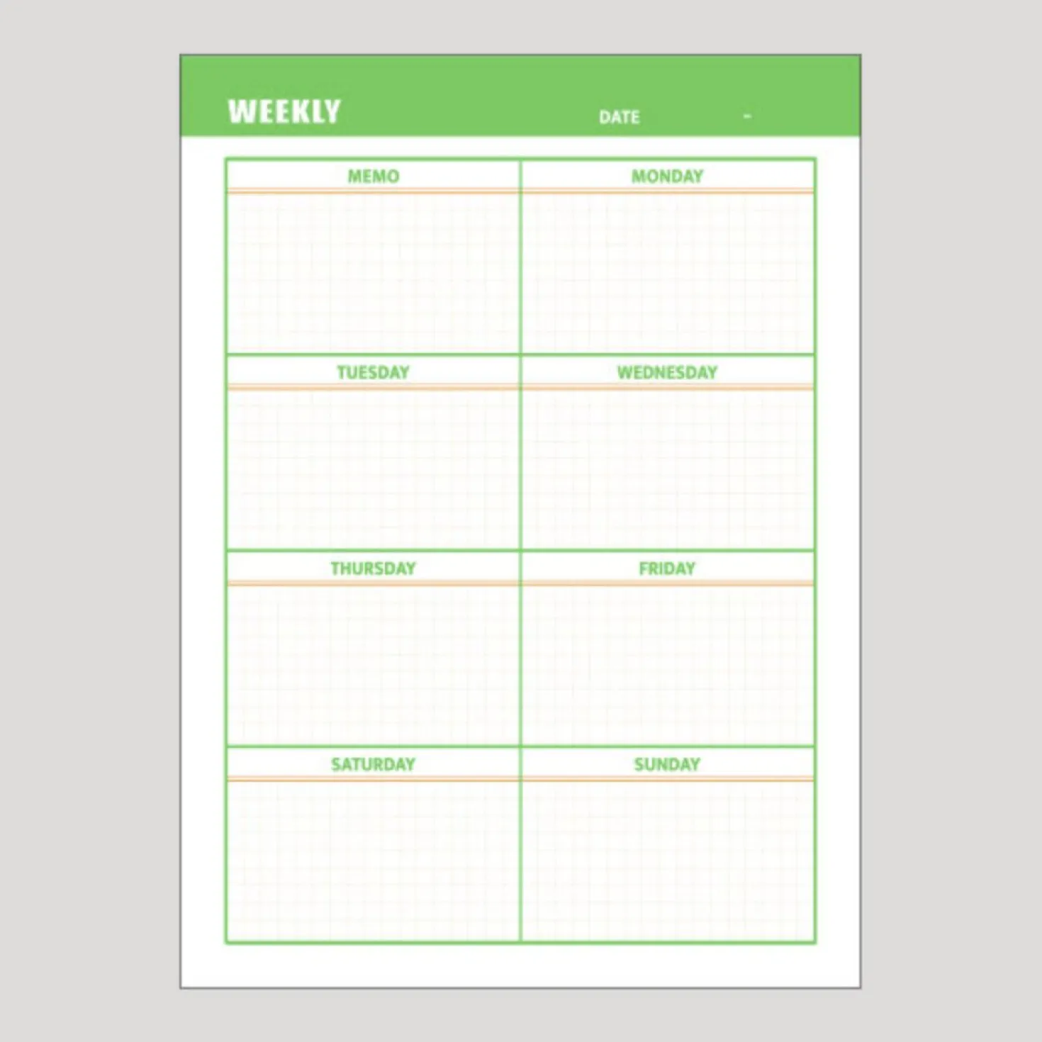 Medium Highlighter Memo Pad