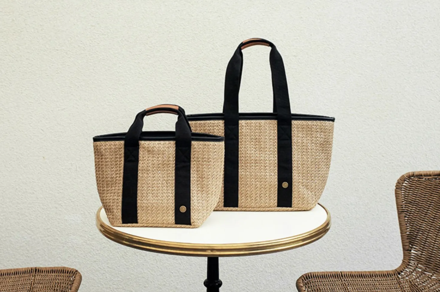 Medium Rattan Cooler Bag