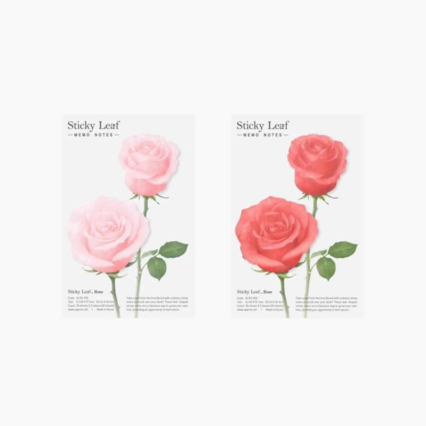 Medium Rose Sticky Note