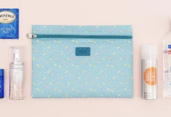 Medium Summer Mesh Flat Pouch