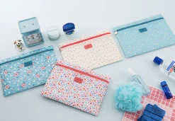 Medium Summer Mesh Flat Pouch