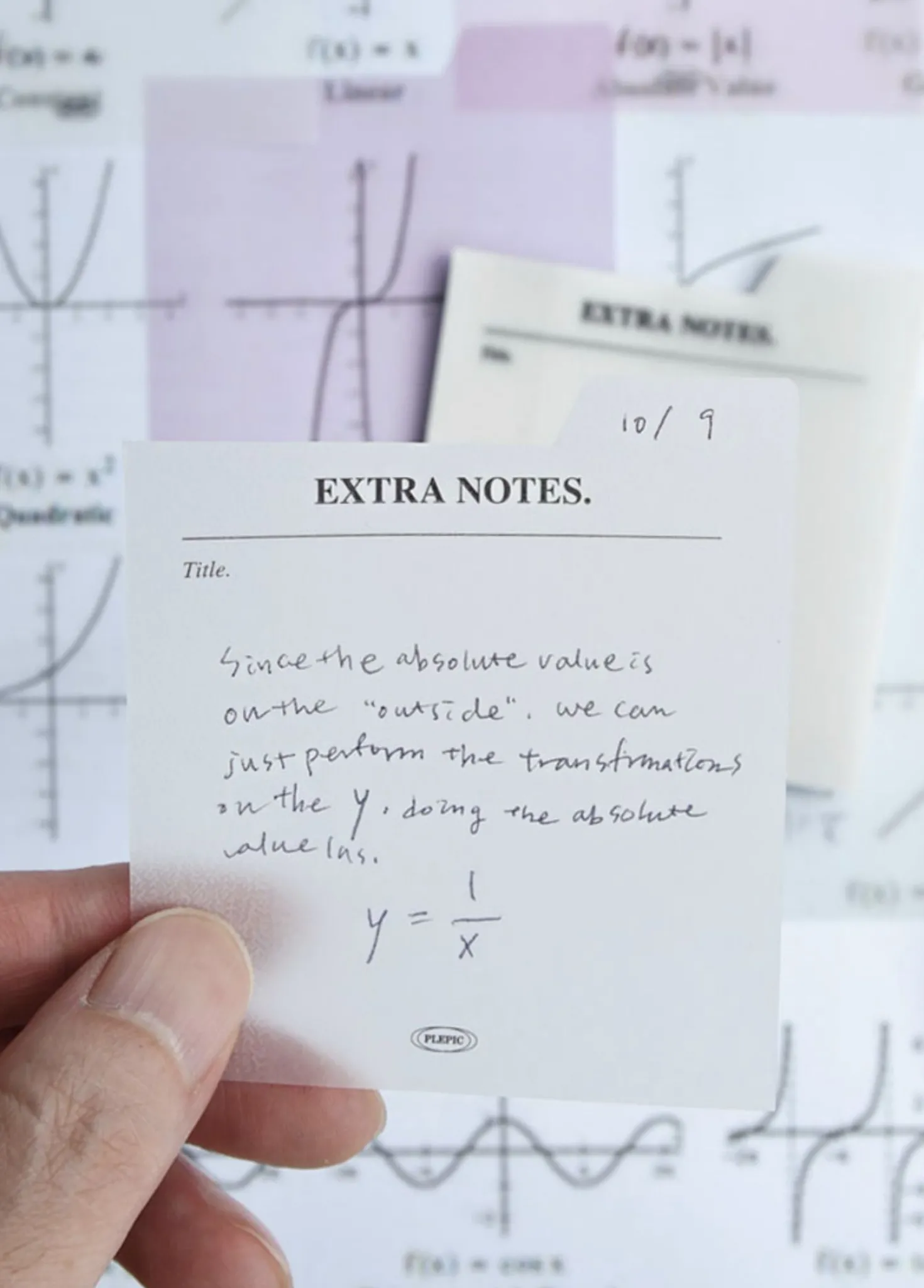 Medium Tracing Index Sticky Note