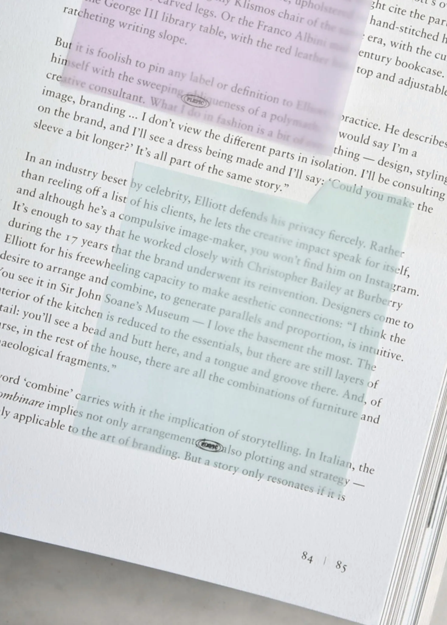 Medium Tracing Index Sticky Note