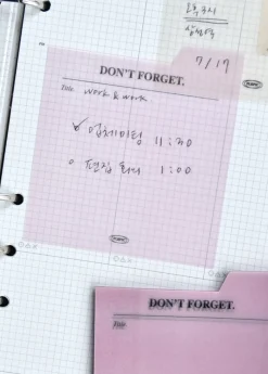 Medium Tracing Index Sticky Note