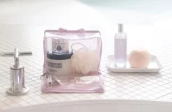 Medium Travelus Cube Mesh Pouch