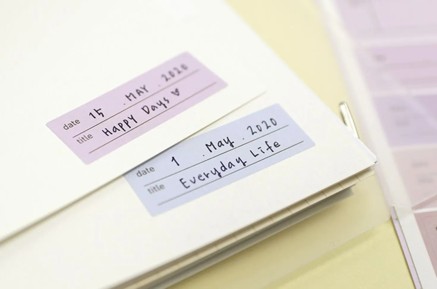 Memo Color Palette Sticker