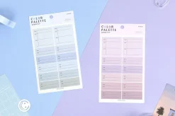 Memo Color Palette Sticker