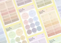 Memo Color Palette Sticker