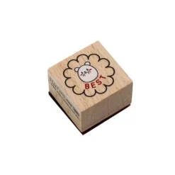 Message Wood Stamp