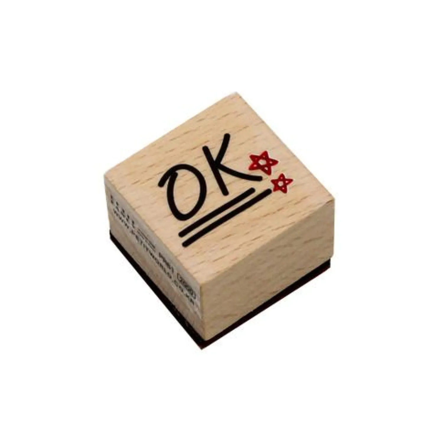 Message Wood Stamp