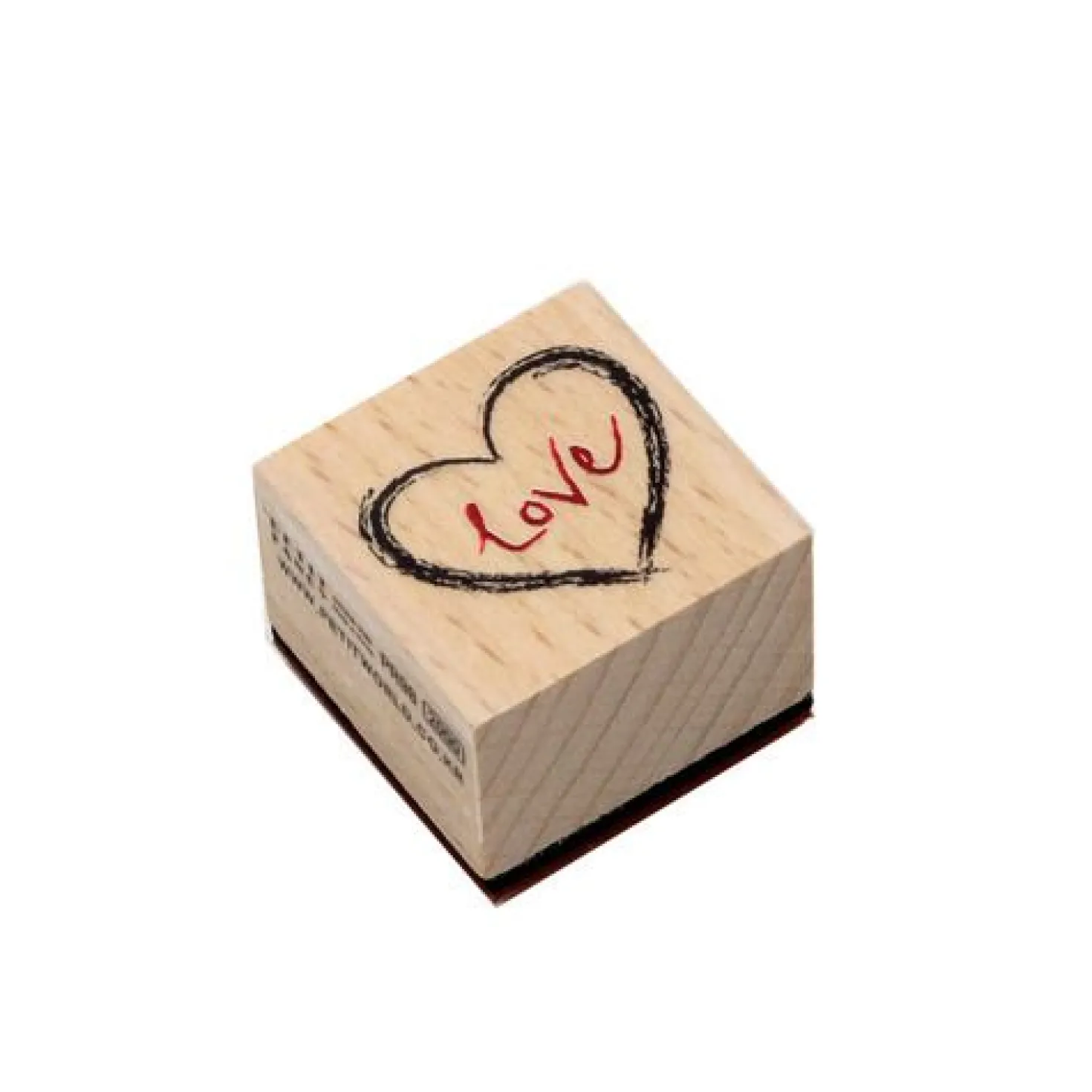 Message Wood Stamp