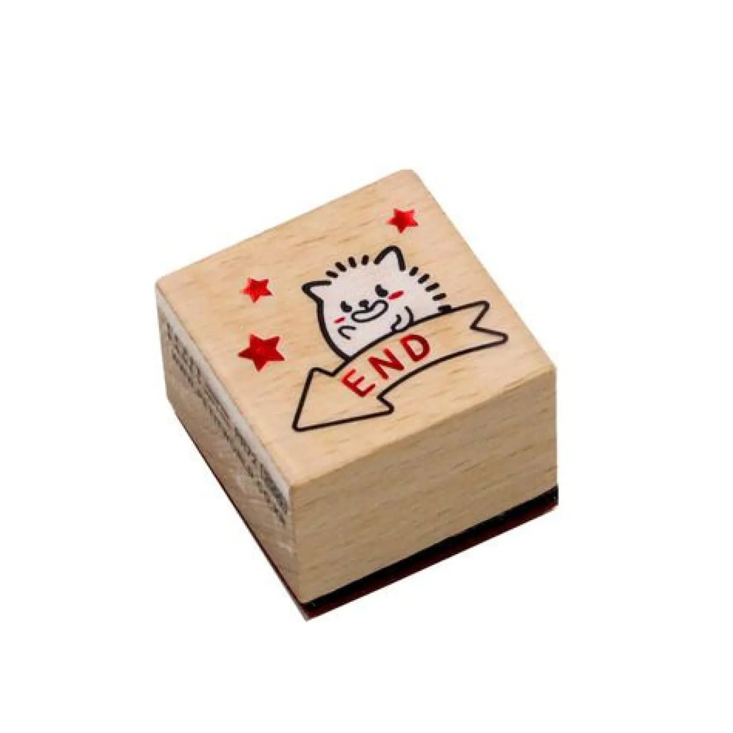 Message Wood Stamp