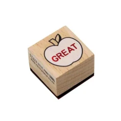 Message Wood Stamp
