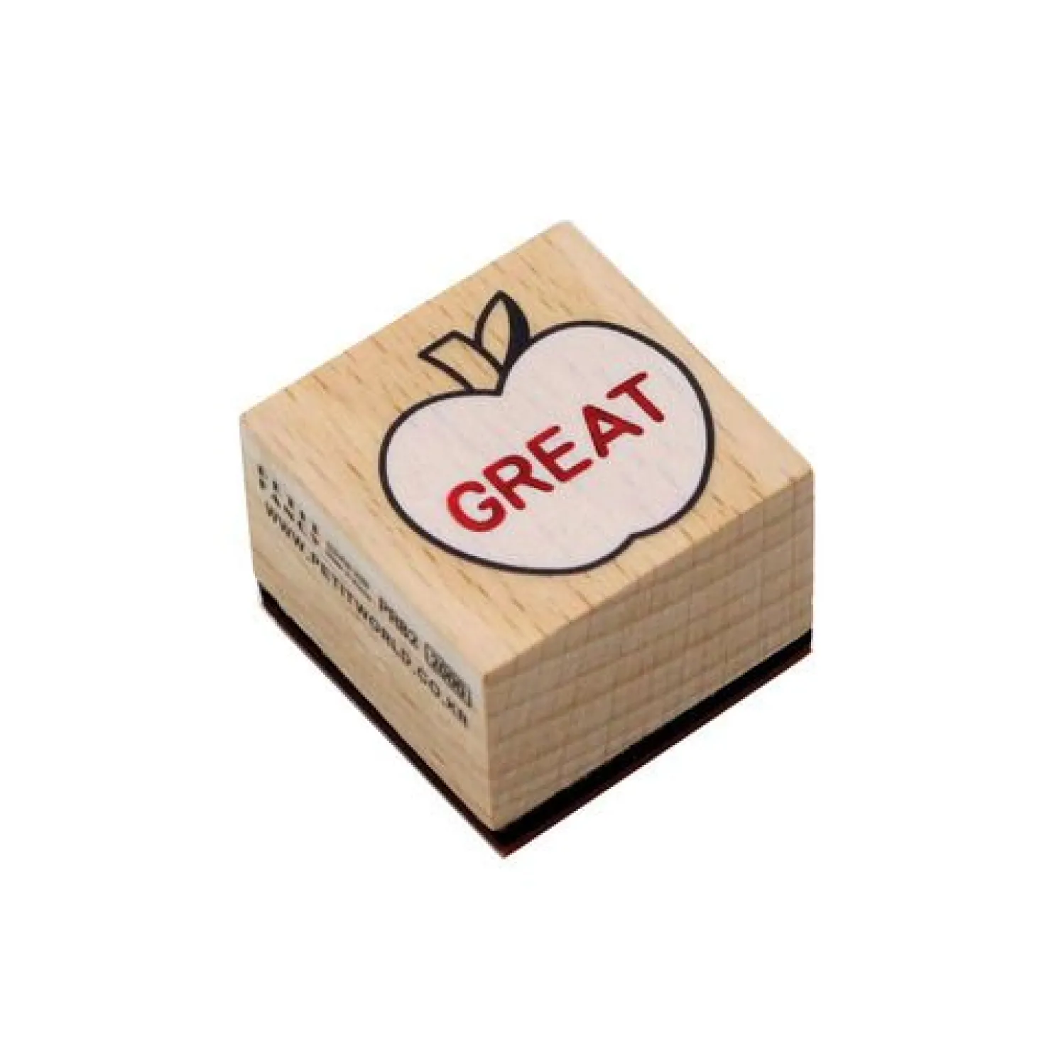 Message Wood Stamp