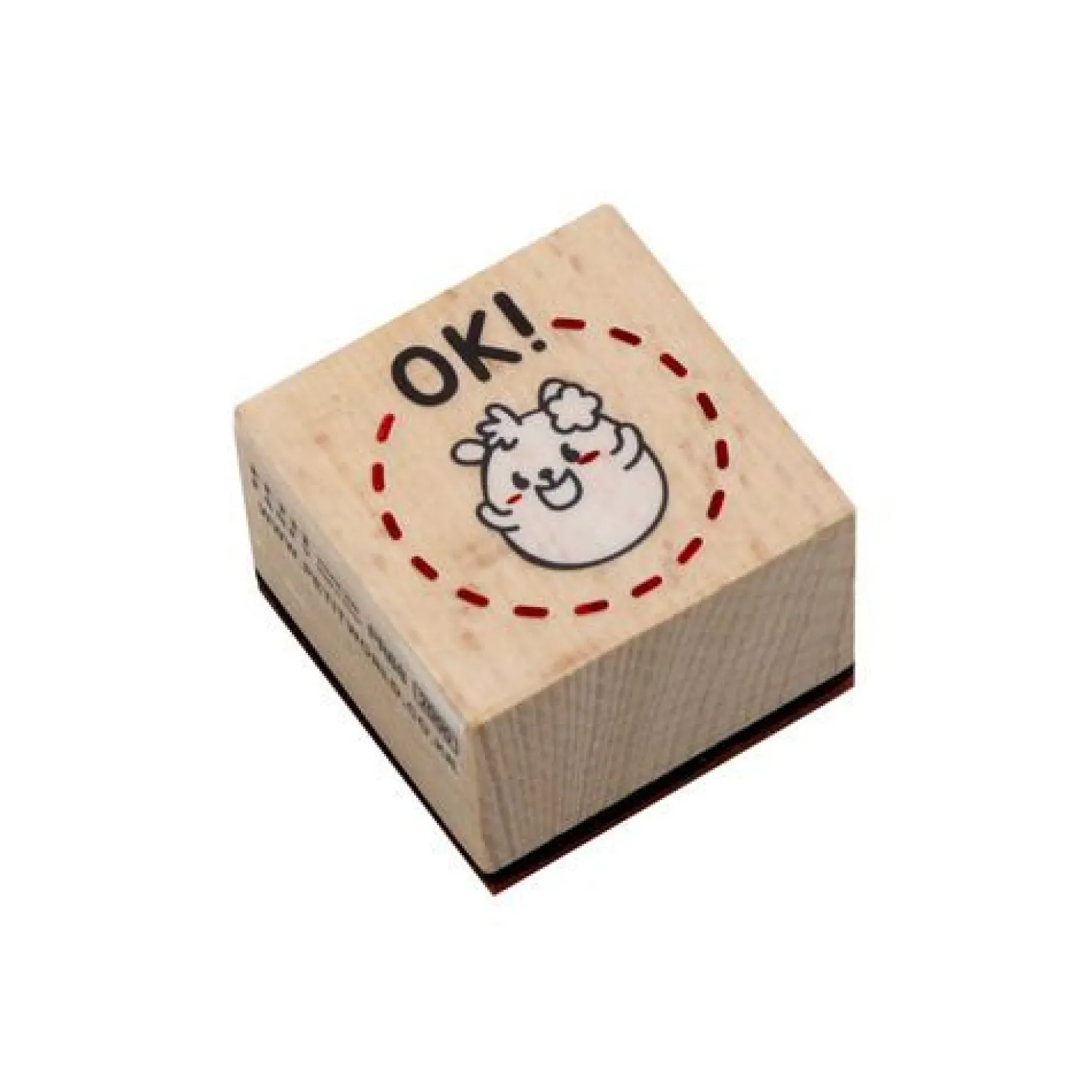 Message Wood Stamp