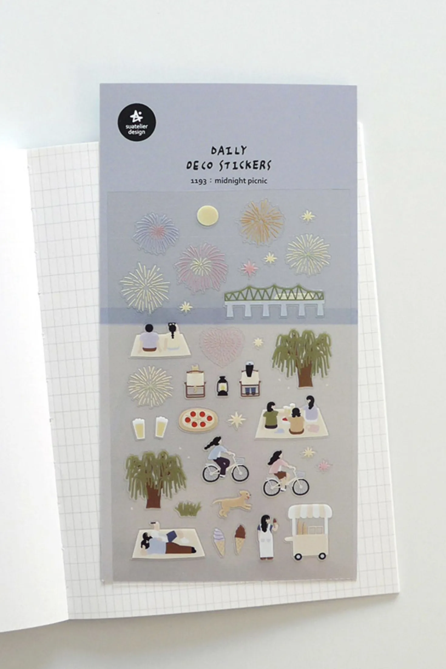 Midnight Picnic Deco Sticker