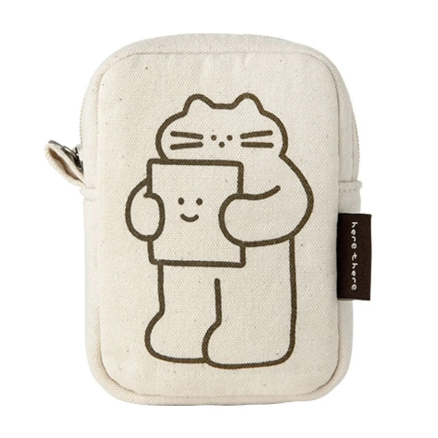 Mini Cat Key Ring Pouch