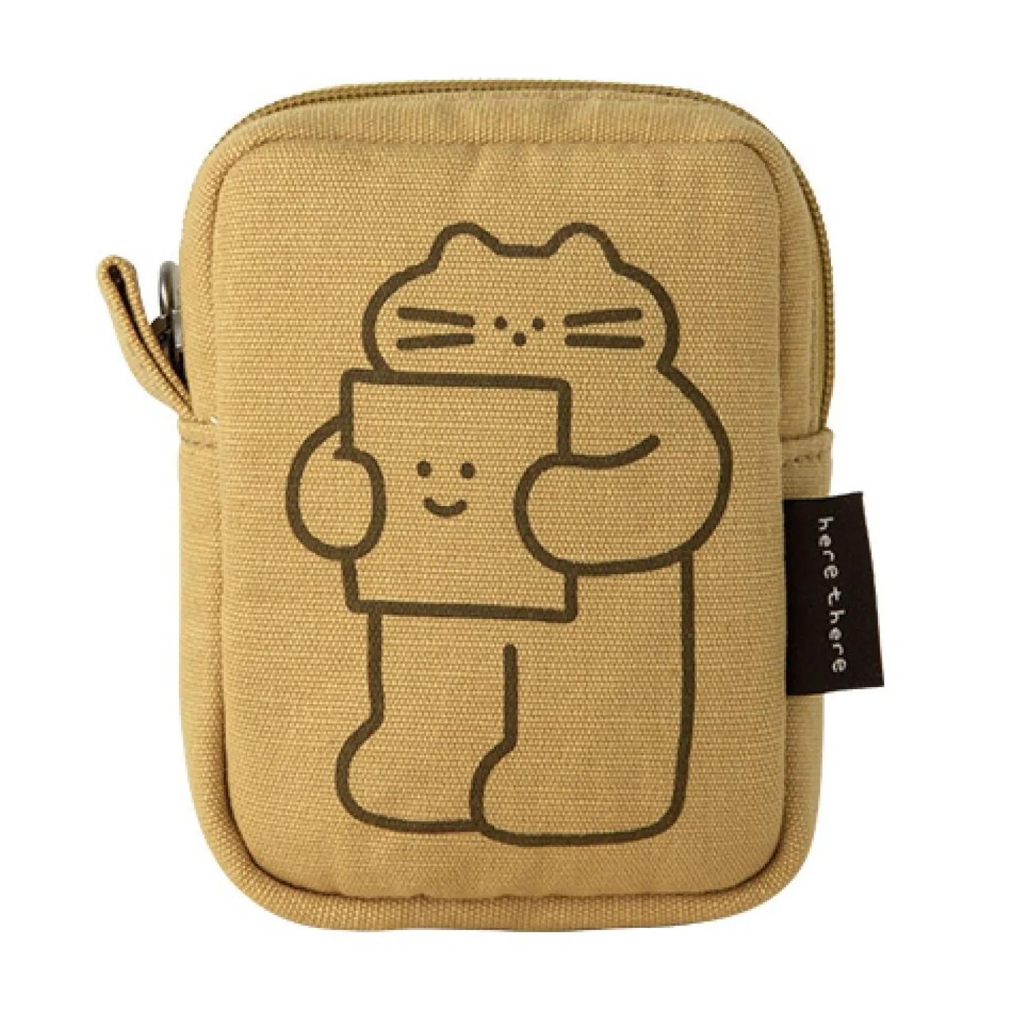 Mini Cat Key Ring Pouch