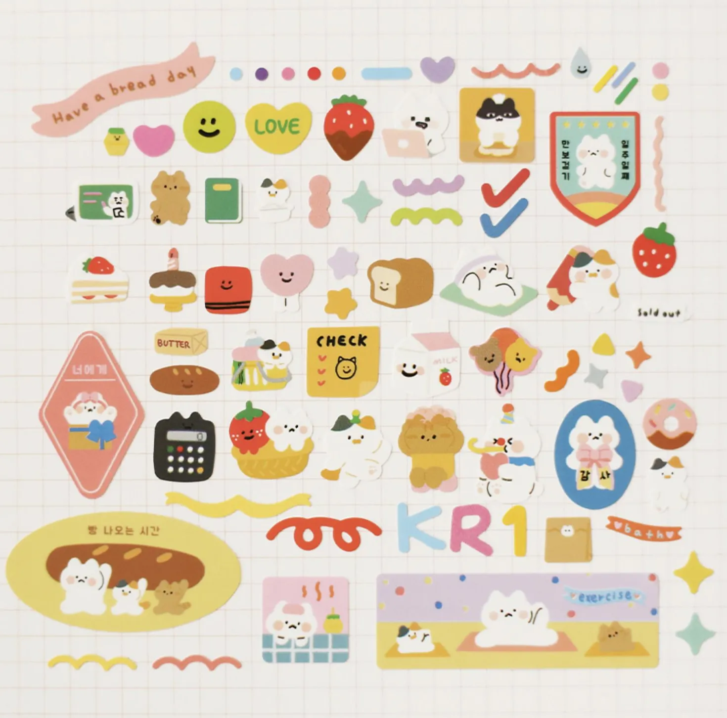 Mini Cat Removable Deco Sticker