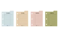 Mini Classy 3 Ring Index Planner Refill