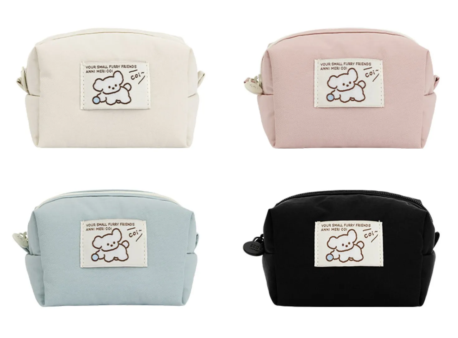 Mini Coi Puppy Twill Pouch