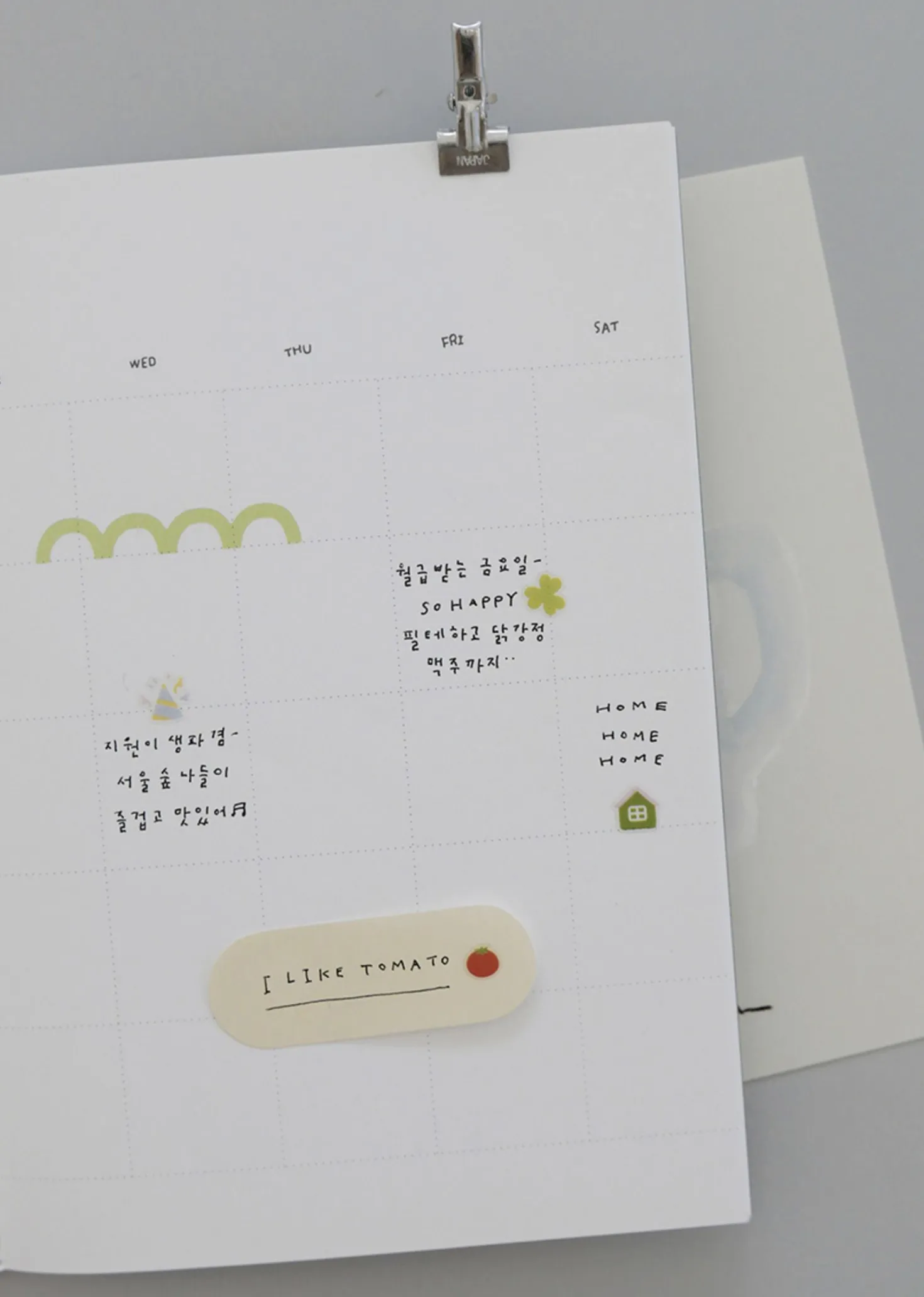 Mini Daily Point Deco Sticker