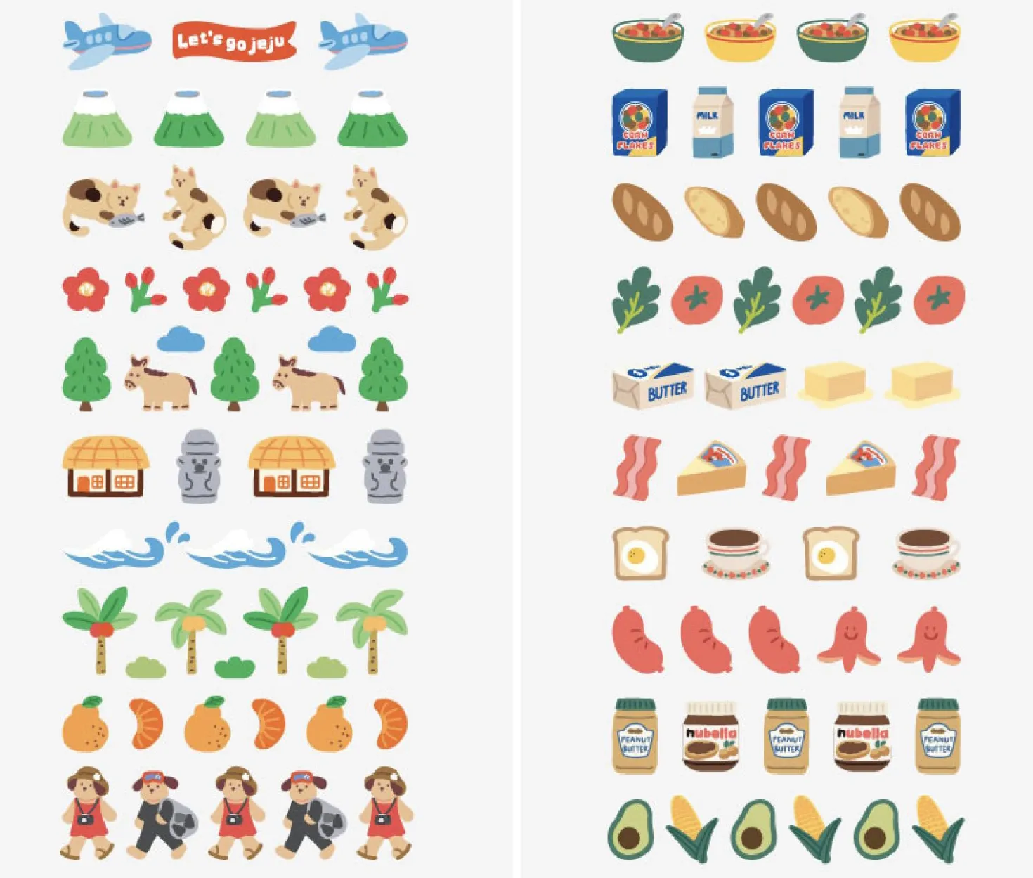 Mini Diary Removable Sticker v1