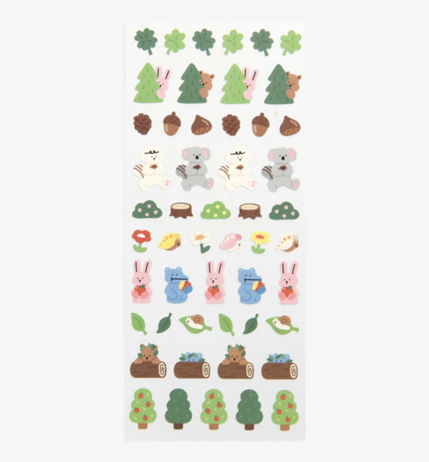 Mini Diary Removable Sticker v7