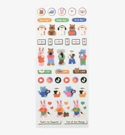 Mini Diary Removable Sticker v7
