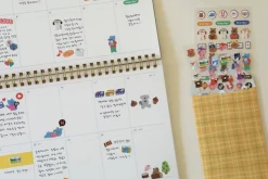 Mini Diary Removable Sticker v7