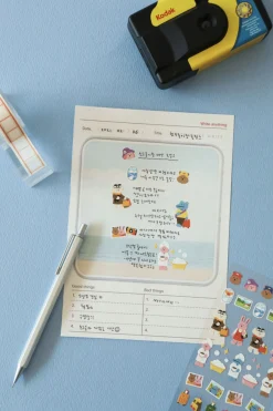 Mini Diary Removable Sticker v7