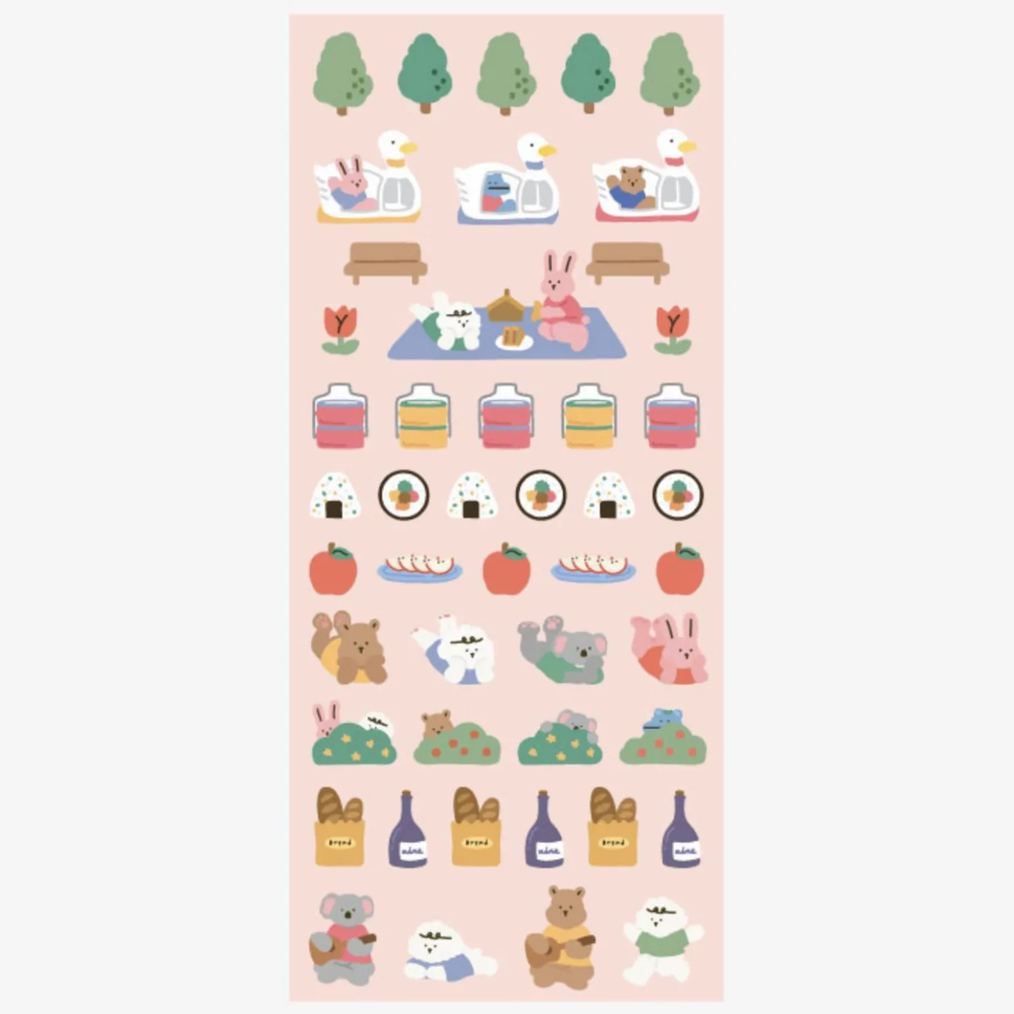 Mini Diary Removable Sticker v2