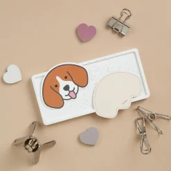Mini Dog Face Card