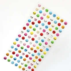 Mini Epoxy Emoji Sticker