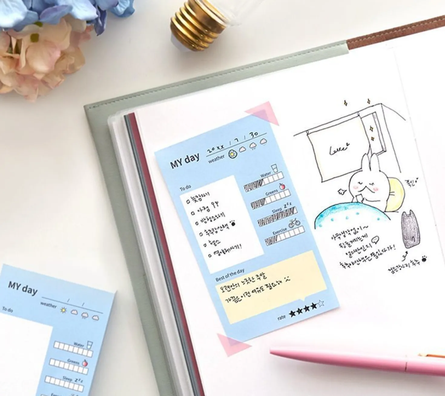 Mini Functional Memo Pad